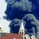 igrejas queimadas