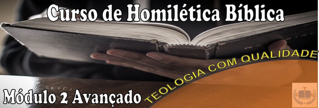 curso pastoral - homilética Bíblica avançada módulo 2